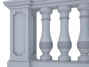 balustrade 3D Model