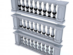 balustrade 3D Model