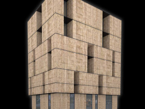 museum building 3D 모델