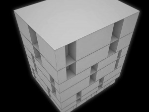 museum building Modelo 3D