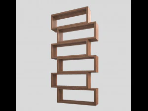 scaffalature Modello 3D