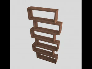 estanter&iacute;a Modelo 3D