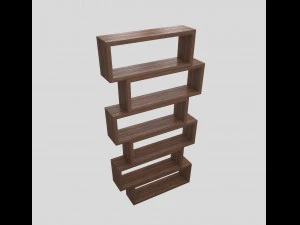 estanter&iacute;a Modelo 3D