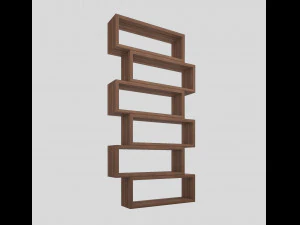 estanter&iacute;a Modelo 3D
