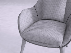 arm chair fredericia swoon Modelo 3D