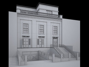 classic house 3Dモデル