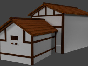 country house Modèle 3D