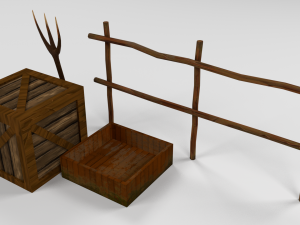 medieval street game environmentpack Modèle 3D