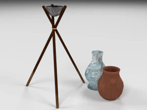 medieval street game environmentpack 3D Model