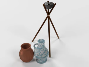 medieval street game environmentpack 3D Model