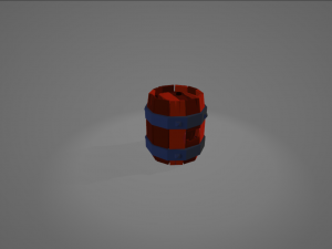 Stylized medieval package 3D Model