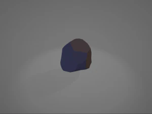 양식화된 중세 패키지 3D 모델