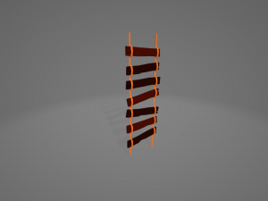 Stylized medieval package 3D Model