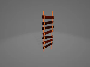 양식화된 중세 패키지 3D 모델