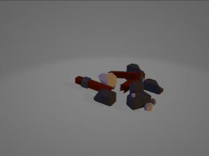 Stylized medieval package 3D Model