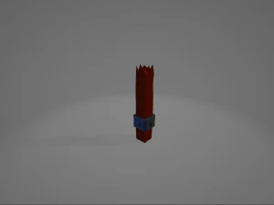 양식화된 중세 패키지 3D 모델