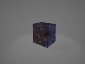 Stylized medieval package 3D Model