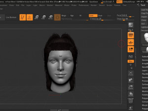 women face 3D Модель