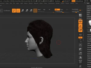 women face 3D Model