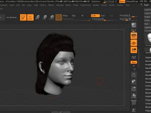 women face 3D Model