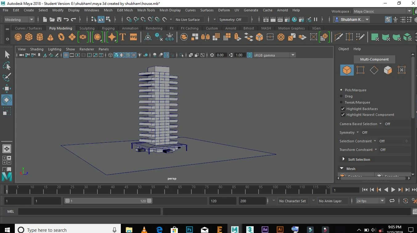 building design 3D Model .c4d .max .obj .3ds .fbx .stl .blend
