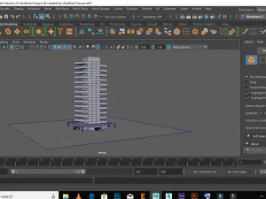 건물 디자인 3D 모델