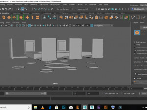 sci-fi chairs Modelo 3D