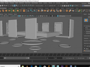 sci-fi chairs Modelo 3D