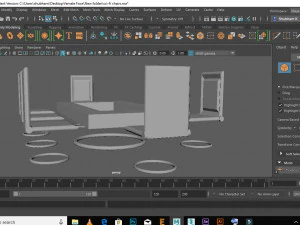 sci-fi chairs 3D Model