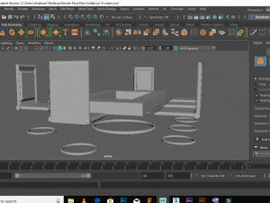 sci-fi chairs Modelo 3D