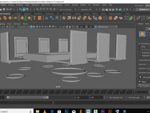 sci-fi chairs 3D Model