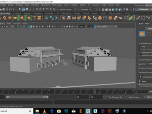 wood house Modelo 3D