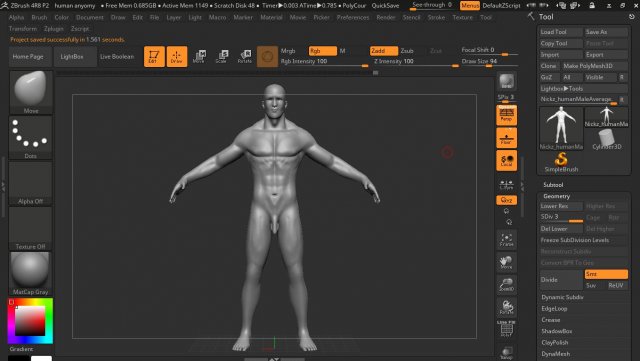 human antomy Modelo 3D .c4d .max .obj .3ds .fbx .stl .blend 