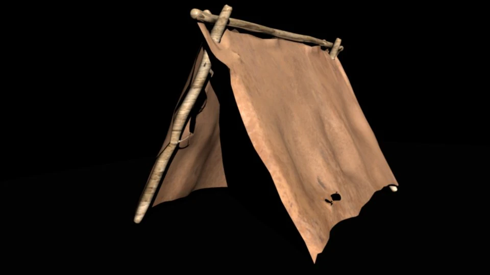 refuge 3D Model .c4d .max .obj .3ds .fbx .stl .blend 