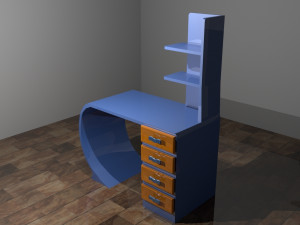 modern office 3D 模型