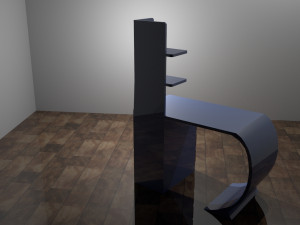 modern office 3D 模型