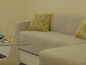 the big white sofa plus table 3ds max corona render Model 3D