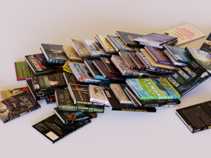 random books 3D Модель