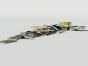 random books 3D Модель