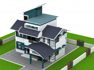 3d house 3D 모델