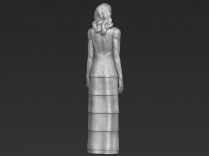 emma stone figurine ready for full color 3d printing 3D Print Model