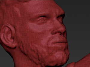 lionel messi ready for full color 3d printing Model Cetak 3D