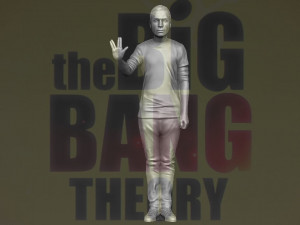 sheldon big bang theory 3d printing ready stl obj 3D Принт Модель