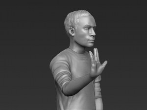 sheldon big bang theory 3d printing ready stl obj 3D Print Model
