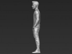 justin bieber 3d printing ready stl obj 3D 프린트 모델