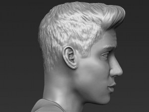 justin bieber 3d printing ready stl obj 3D 프린트 모델