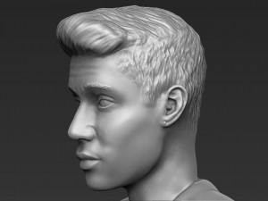 justin bieber 3d printing ready stl obj 3D 프린트 모델