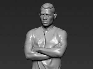 busto ronaldo by Aritz, Download free STL model