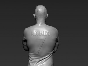 cristiano ronaldo portugal 3d printing ready stl obj 3D 프린트 모델
