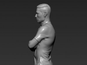 cristiano ronaldo portugal 3d printing ready stl obj 3D 프린트 모델